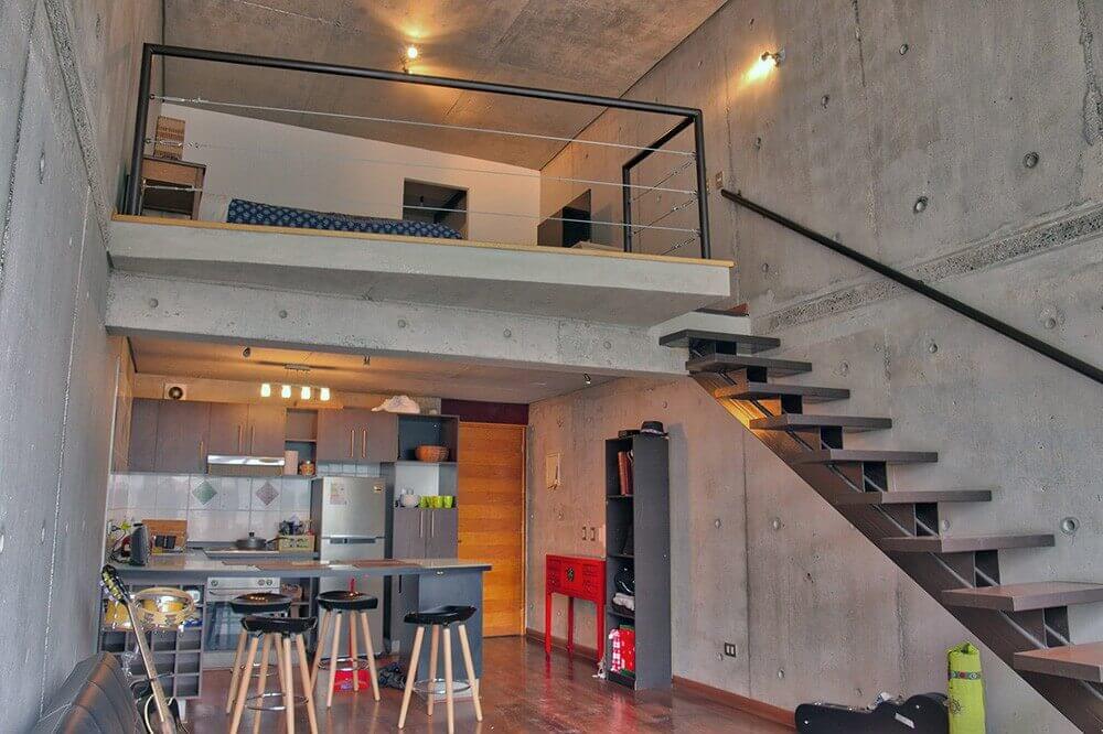 Duplex 1-bedroom apartment for rent in Providencia, Santiago