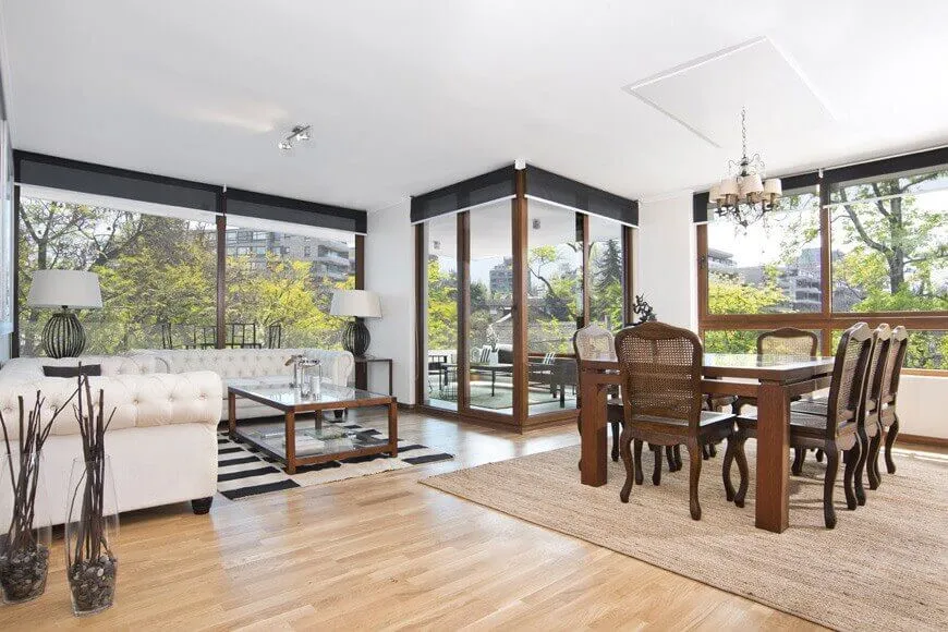 Modern apartment for rent in Vitacura, with furniture