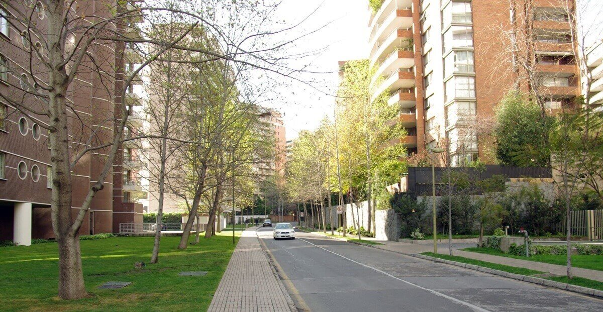 Immeubles résidentiels dans El Golf à Las Condes, Santiago