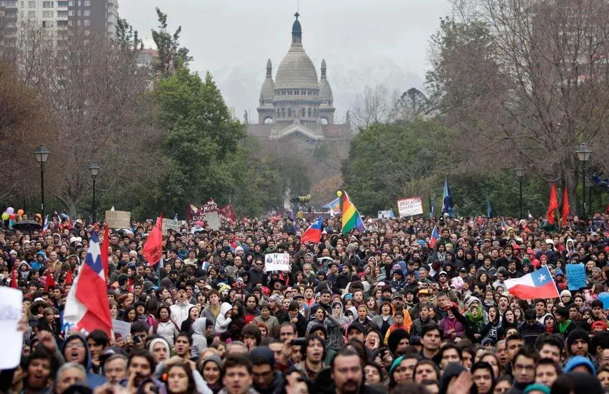 "Student protests in 2011 in Chile"