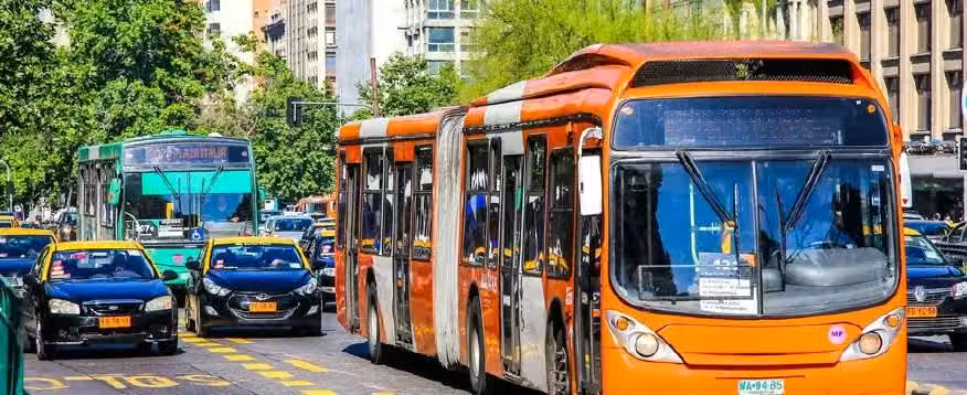 Transporte en Chile: coche, autobús, metro, avión...